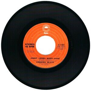 Looking Glass 45 RPM - Jimmy Loves Mary-Anne / Wooly Eyes - Epic VG+ Rock '73